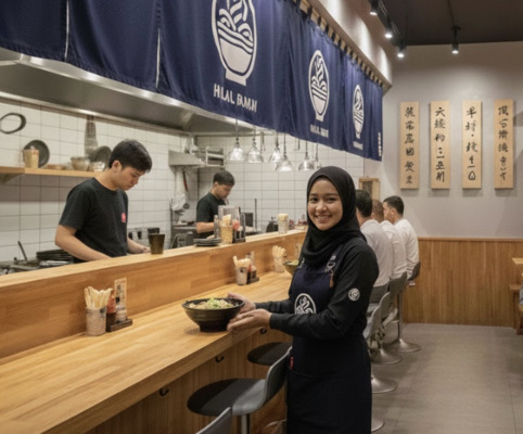 Gambar pekerjaan dari 18599 at Halal Ramen Japan Co., Ltd.-0